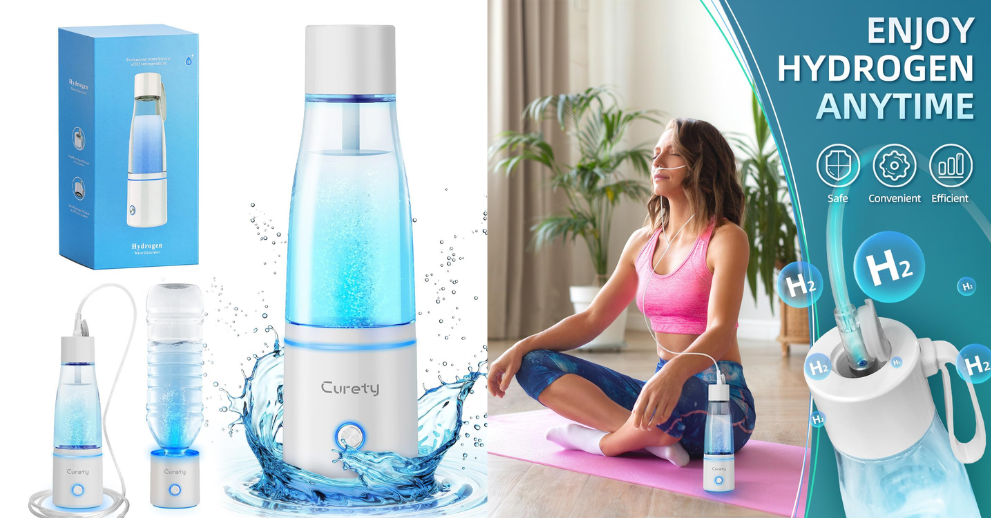 3 in 1 Hydrogen Water Bottles